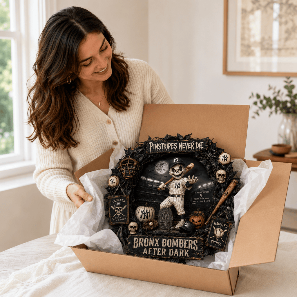 NYY Decorative Wreath NPL