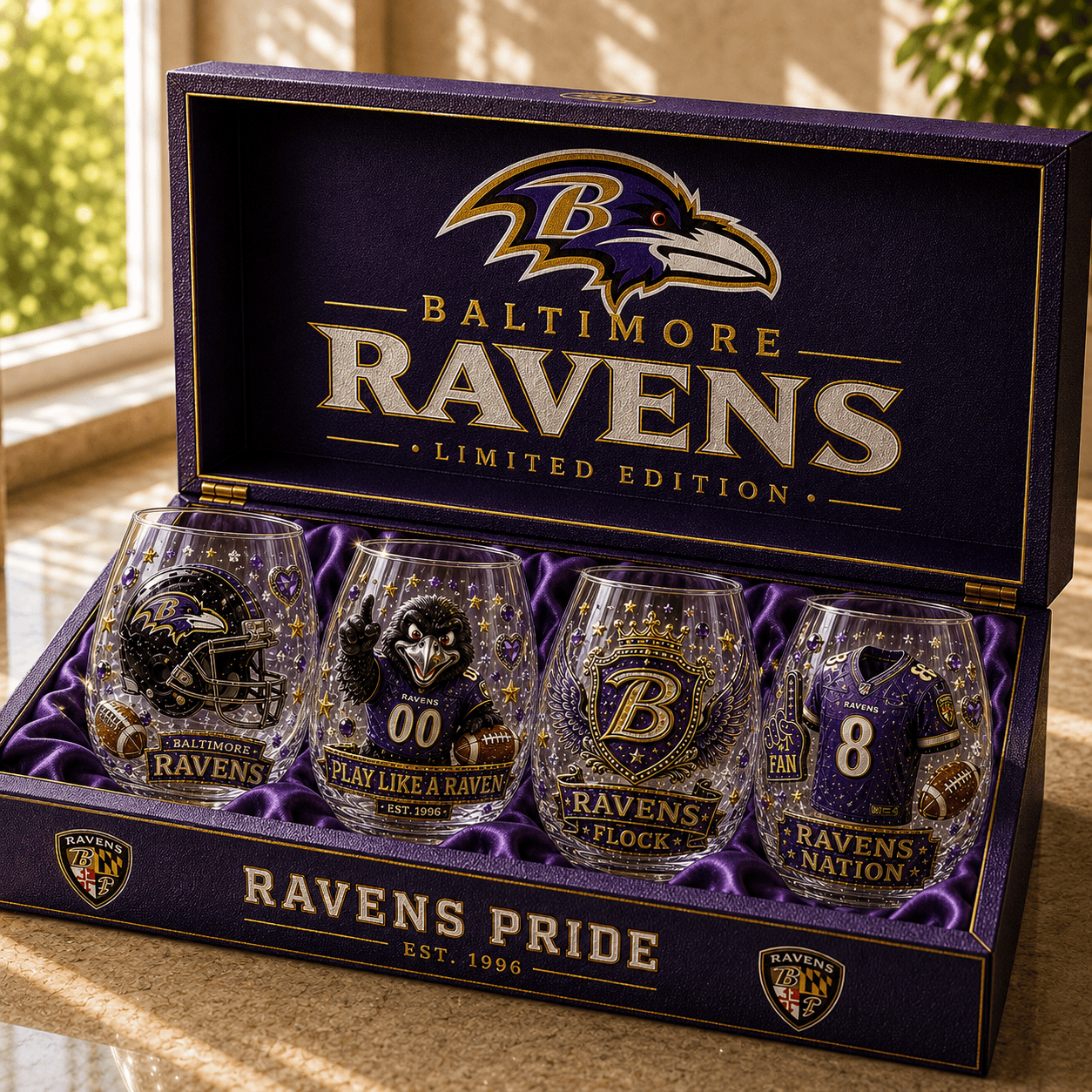Premium BTR Whiskey Glass Set BMD