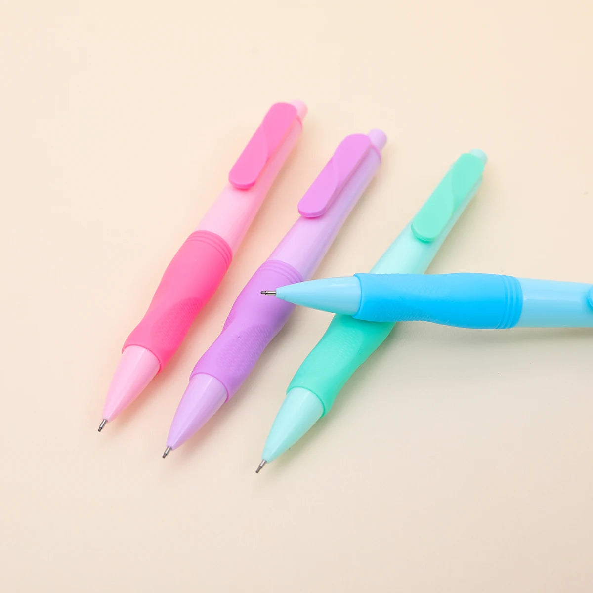 Cute Mechanical Pencils Set 2B Pencil 0.5/0.7/ 2.0 mm Automatic Pencil for Drawing Writing Sketching Kawaii School Supplies bulk
